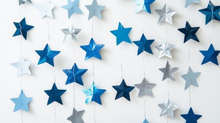 Colorful Star Decorations for Festive Celebrations and Events