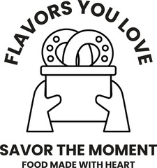 box with two doughnuts inside