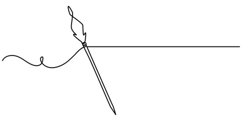 Tribal arrows feathers continuous one line drawing, arrow engraving black and white outline, Weapon bow for throwing arrows hand drawn in doodle style. Archery at the target. Sports shooting. Hunting.