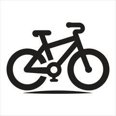 Bicycle silhouette vector illustration