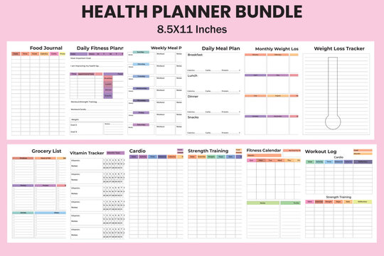 Health Planner Bundle