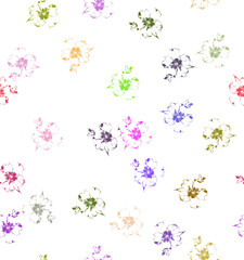 seamless pattern with flowers