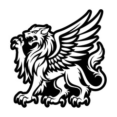 Glyph style icon of hydra regeneration