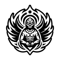 Filled style icon of immortal spirit