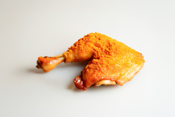 chicken on a white background