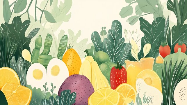 Depiction of sustainable cooking showcasing ecofriendly practices such minimizing food waste using seasonal ingredients emphasizing locally sourced produce nutritious environmentally conscious meals