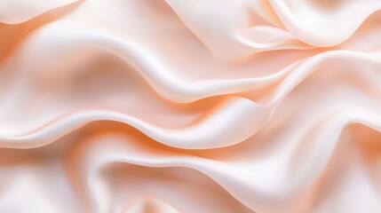 Obraz premium A close-up view of a soft white fabric, showcasing its delicate texture and gentle feel, ideal for various applications in fashion and interior design.