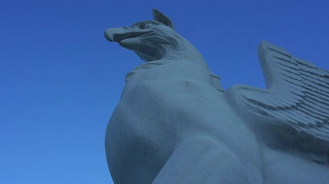 Griffin Statue