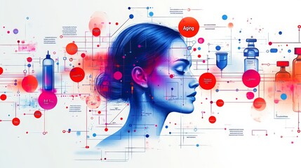 Flowchart illustrating the advancements and trends in personalized medicine for enhanced healthcare