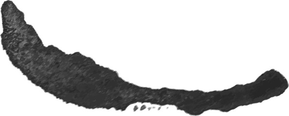 Vector Watercolor painted brush stroke. Hand drawn design element isolated on white background