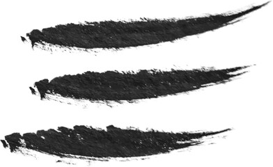 Vector Watercolor painted brush stroke. Hand drawn design element isolated on white background