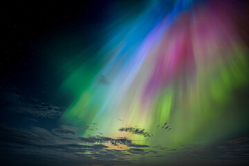 The Aurora Borealis, Craster Northumberland