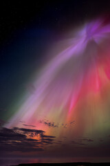 The Aurora Borealis, Craster Northumberland
