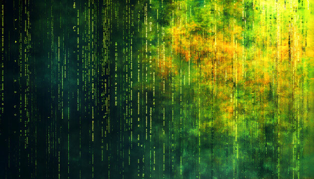 Code, HTML, PHP web programming source code presented as an abstract code background