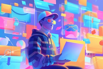 Digital shopping world exploration