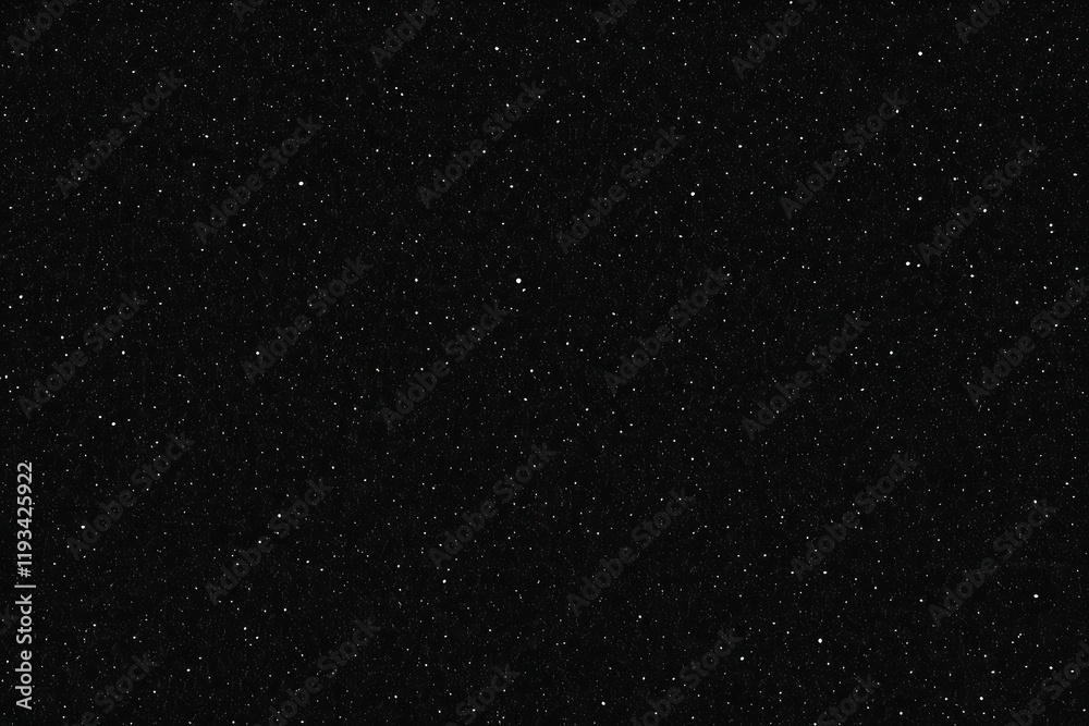 Wall mural a close up of a black sky with a few stars