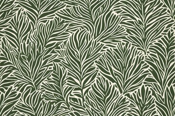 Image of a close up of a green and white wallpaper with zebras printed on Printed Glass Basin Splashbacks