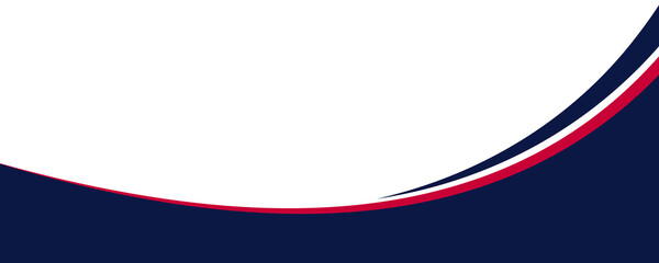 Abstract Navy Blue and Red Wave Background