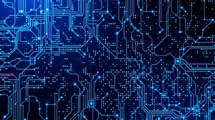 Circuit abstract background