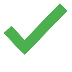 green check mark, check mark