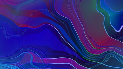 black blue red green smooth wavy liquid