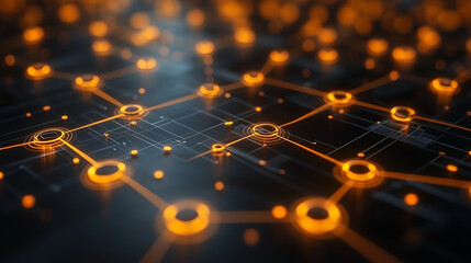 Minimalist flowchart representing business partnership growth over time. Bright lighting, contrast