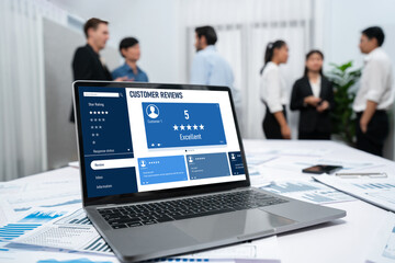 Customer experience and review analysis by brisk computer software for corporate business