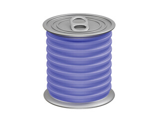 Canned food icon 3d render