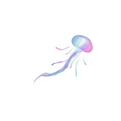 pastel jellyfish 