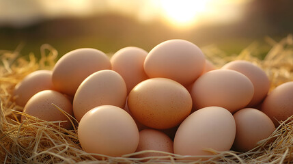 Brown eggs