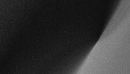 abstract Black and White grainy gradient background, noise texture effect, Black and White Monochrome background, wallpapers, posters, banners, flyers, and cards.	