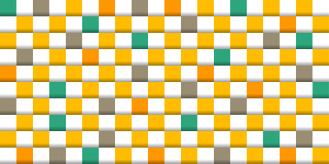 Square pattern tile background. Checkerboard pattern graphic element.