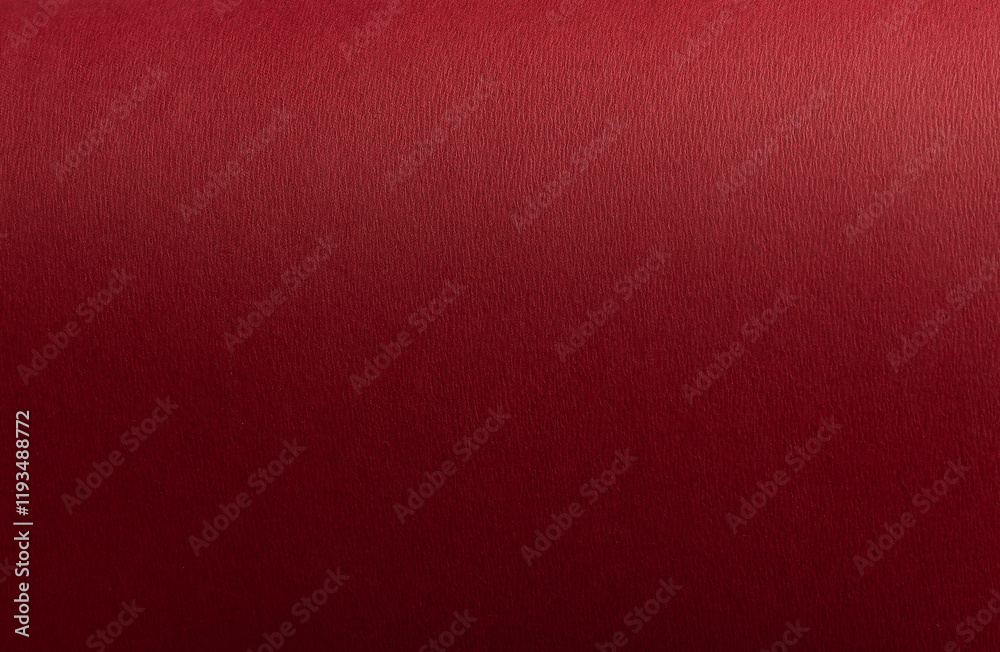 Poster Crimson red paper background with a smooth gradient and grainy texture. Deep red tones and a matte finish create a bold, luxurious, and sophisticated design with a seamless and refined composition.