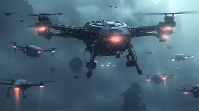 the future of war: autonomous drones and the next generation of military technology.