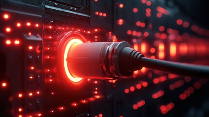 High power electric energy battery technology with connected charging cable