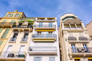 Dans les rues de Cannes , ville du Festival , sur la Côte d'Azur en France