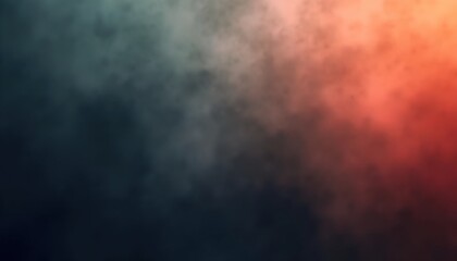 Fototapeta premium Abstract smoky background with dark and orange hues. Perfect for design projects needing a moody, atmospheric backdrop.