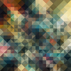 Colorful polygonal abstract background. Low poly effect. Polygon backdrop.