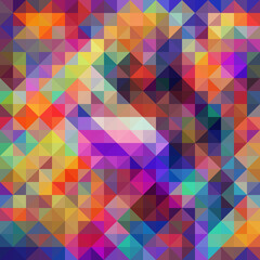 Obraz premium Colorful polygonal abstract background. Low poly effect. Polygon backdrop.