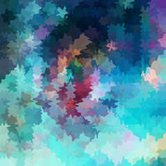 Colorful splashed abstract background. Splash effect and camouflage. Splattered backdrop.