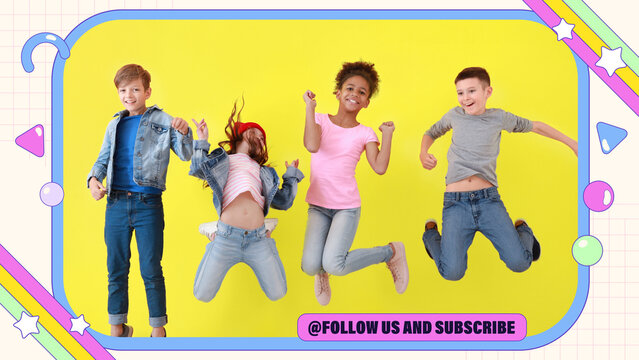 Kids And Teens Billboard Video Frame