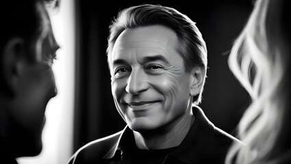  Portrait of a Smiling Man