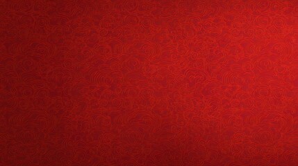 Fototapeta premium A vibrant red textured background with intricate swirling patterns resembling clouds or waves, ideal for impactful designs and visuals.