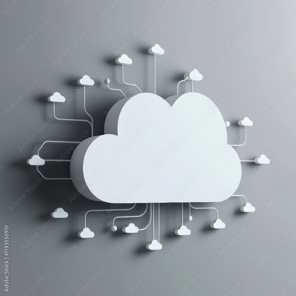 Poster cloud computing technology infrastructure