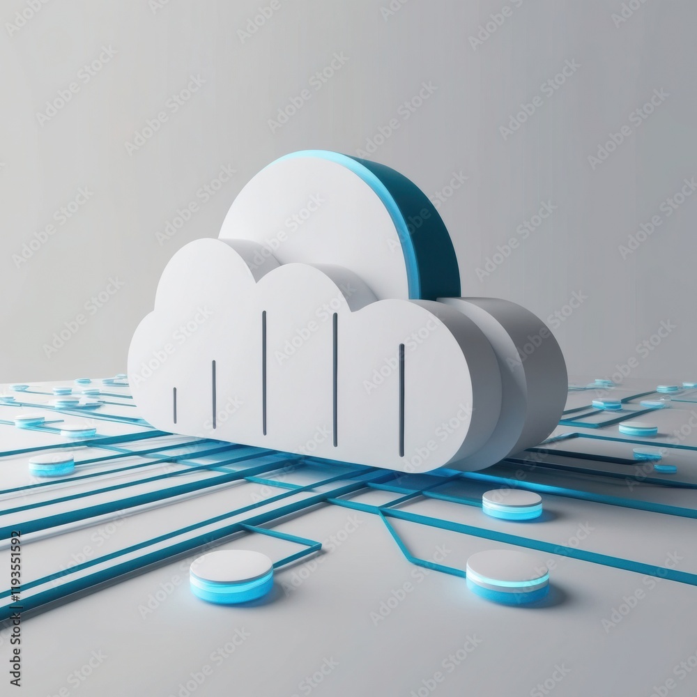 Poster Cloud Computing Technology and Data Storage