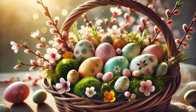 Springtime Decor Scene
