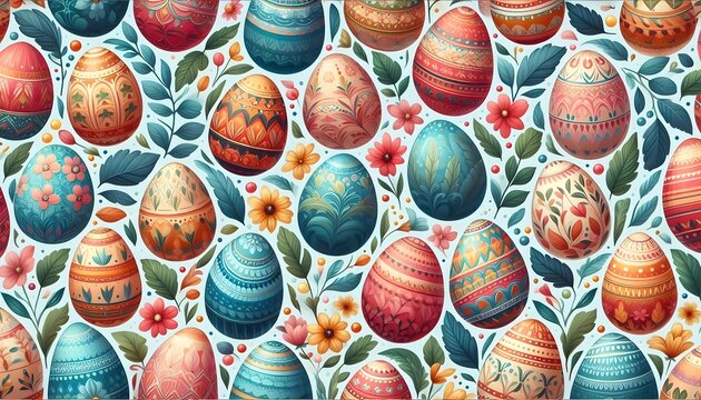 Minimal Easter Background
