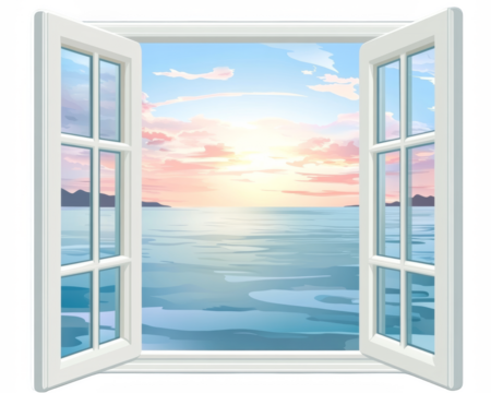 window with sky