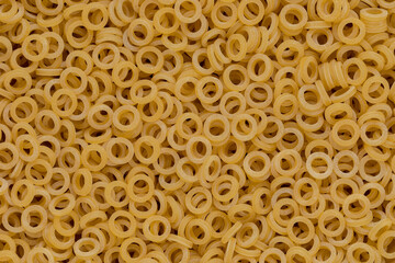 Anelli siciliani (Sicilian rings) dry pasta - small, thin rings generally used for soups and cold pasta salads. 