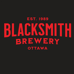 Red color bold font typography design for t shirt 
